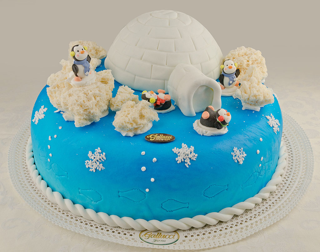 torta pinguini particolare